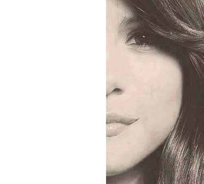 Selena Gomez Fotomontaggio