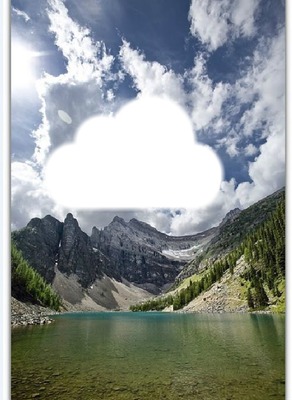 nuage Fotomontasje
