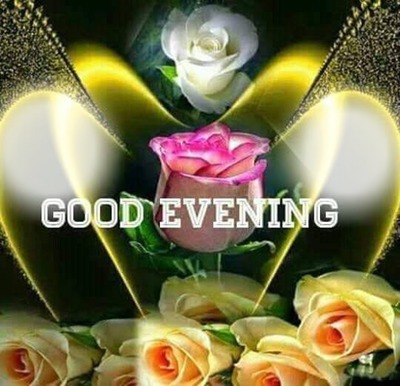 Good Evening Photo frame effect