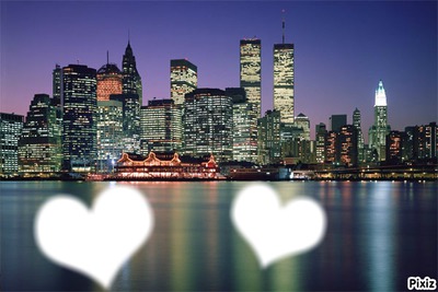 le coeur de New York Fotomontáž