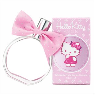 Avon Hello Kitty Fragrance Photomontage