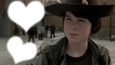 Carl Grimes(The walking dead) Montage photo