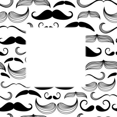 Mustache Swaag <3 Photo frame effect