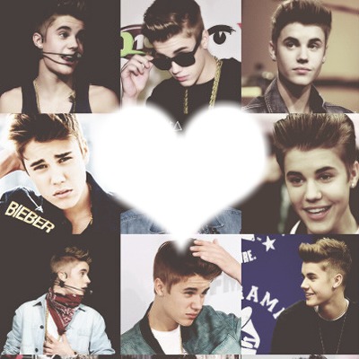 justin and you ! <3 Fotomontage