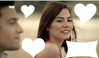 DEMET ÖZDEMİR SEVGİSİ I LOE YOU フォトモンタージュ