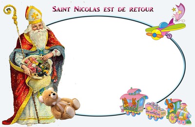 Saint Nicolas Fotomontasje