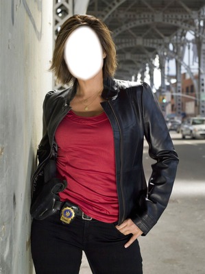 you in olivia benson Photo frame effect