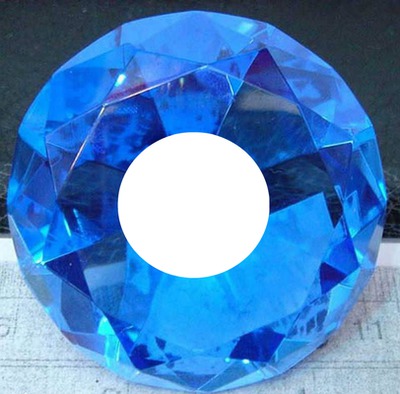 Blue Diamond 2 Фотомонтаж