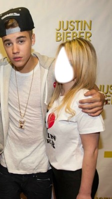Meet And Great Justin Bieber Fotomontaggio
