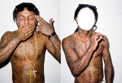 Lil Wayne Fotomontasje