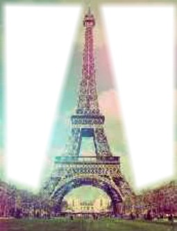 paris with love Photomontage