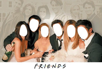 Friends (série) Фотомонтажа