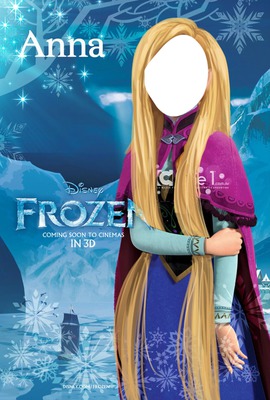 Rapunzel Elsa Fotomontage