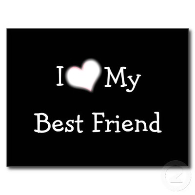 I love my best friend Fotomontage