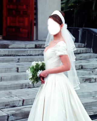 Ezia mariée Photo frame effect