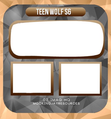 teen wolf s6 Photo frame effect