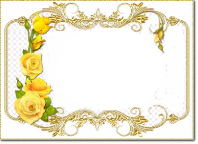 rose jaune Fotomontaż