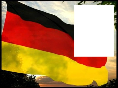 Germany flag Photo frame effect
