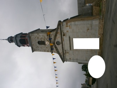 eglise bretonne Photomontage