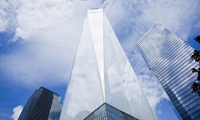 one world tower new york city Фотомонтаж
