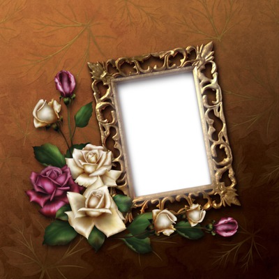 Rose Frame Photo frame effect