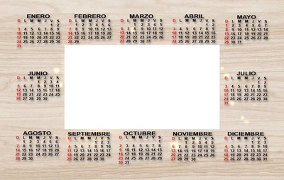 calendario 2016 Fotomontāža