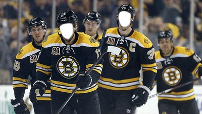 Boston Hockey 2 Fotomontáž