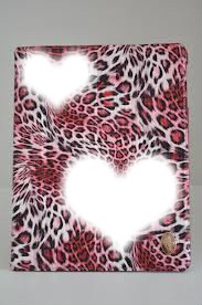 leopard en coeur Fotomontage
