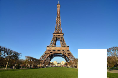Photo Montage Torre Eiffel Pixiz