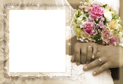 cadre mariage Fotomontage