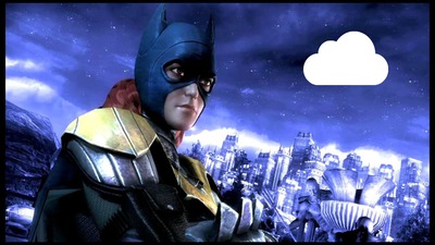 Pensées de Batgirl Fotomontage