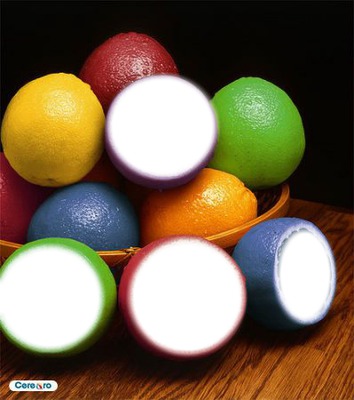 Funny fruit Fotomontasje