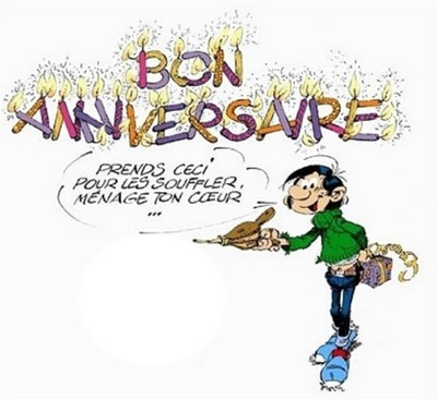 pour ton anniversaire Fotomontasje