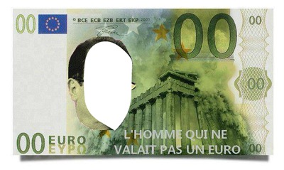 L'homme qui ne valait pas un euro Fotomontage