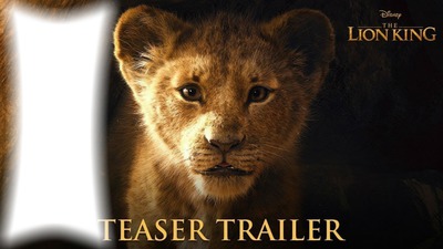 le roi lion film sortie 2019.220 Fotomontagem