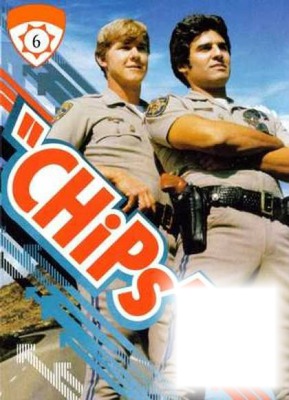 CHIPS 1980 Photo frame effect