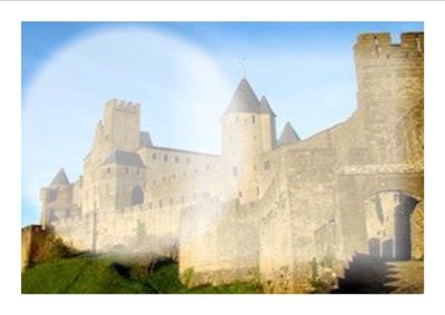 carcassonne Fotomontagem
