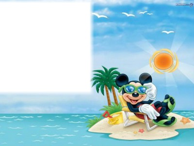 mickey mouse Fotomontage