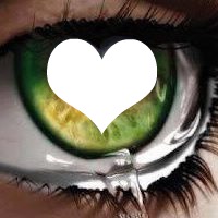 el ojo del amor Fotomontasje