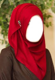 hijab cadre Photo frame effect