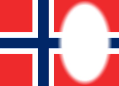 Norway flag Photo frame effect