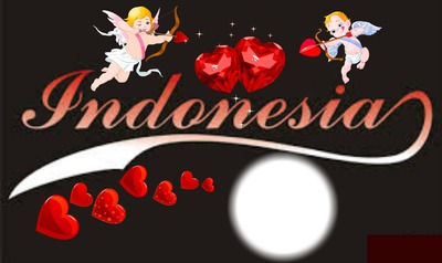 i love indonesia Photomontage