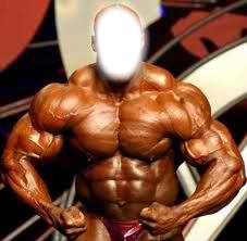 Monsieur muscle Fotomontage