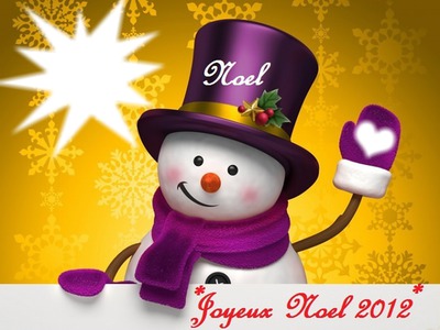 *Joyeux Noel 2012* Photomontage