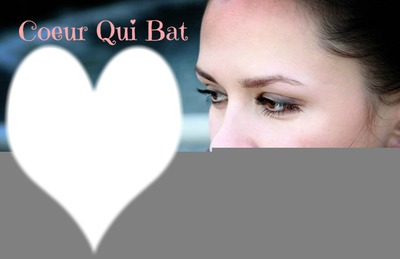 Coeur Qui Bat Photo frame effect
