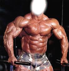 homme muscle Фотомонтаж