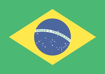 Brezilya bayrağı Fotoğraf editörü