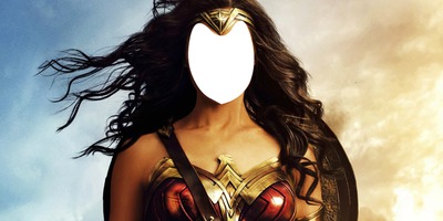 Wonder Woman Photo frame effect