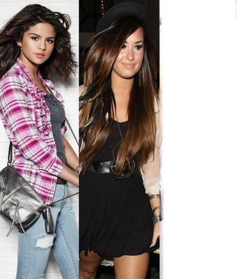 Selena Demi et.... Fotomontage