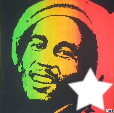 Bobo Marley Fotomontáž